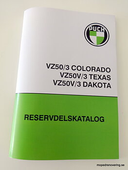 Ersatzteilkatalog, Dakota/VZ50, Texas, Colorado