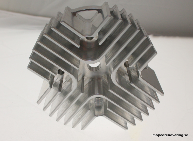 Race top for Suzuki K50 65cc cylinder head, Falkman Parts, Swedish made - 3