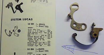 Kontaktpunkt NOS LU 831 ( Bremi 1552 )