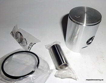 Stempel, komplet til Sachs 501, 50 S. 38/14 mm L-ring