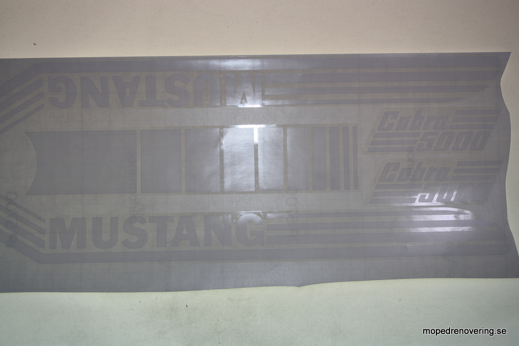 Mustang Aufklebersatz Cobra 5000 & Cobra 5000 GLS - 3