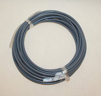 Wire housing grey, 5 meter.  6 mm