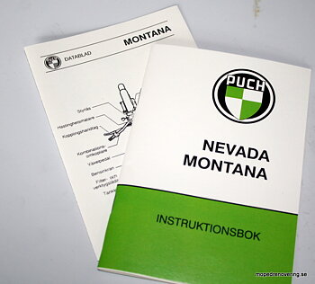 Instruktioner og datablade Nevada / Montana