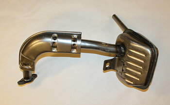 Avgassystem Vespa 50
