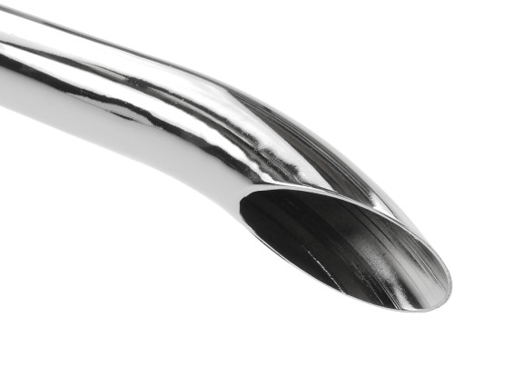 Lyddemper Siderør Ø 28/60 mm krom universal - 3