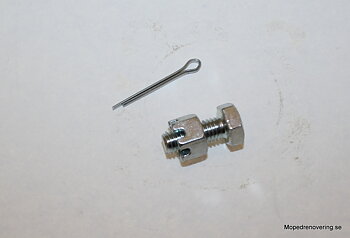 Schraubensatz Verbindungsstange für hinteres Bremsschild, PUCH