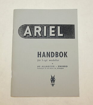 Ariel Håndbog 1 Cylum, Modeller 1939-1949