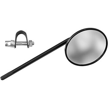 Rearview mirror universal, reversible right left, black