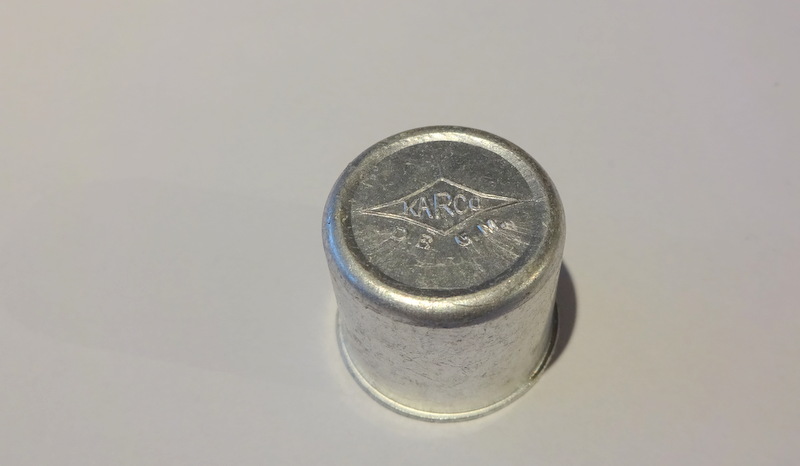 Filterbæger til benzinkran Karcona no M-28226 Sen sølv/guld pil Nos - 2