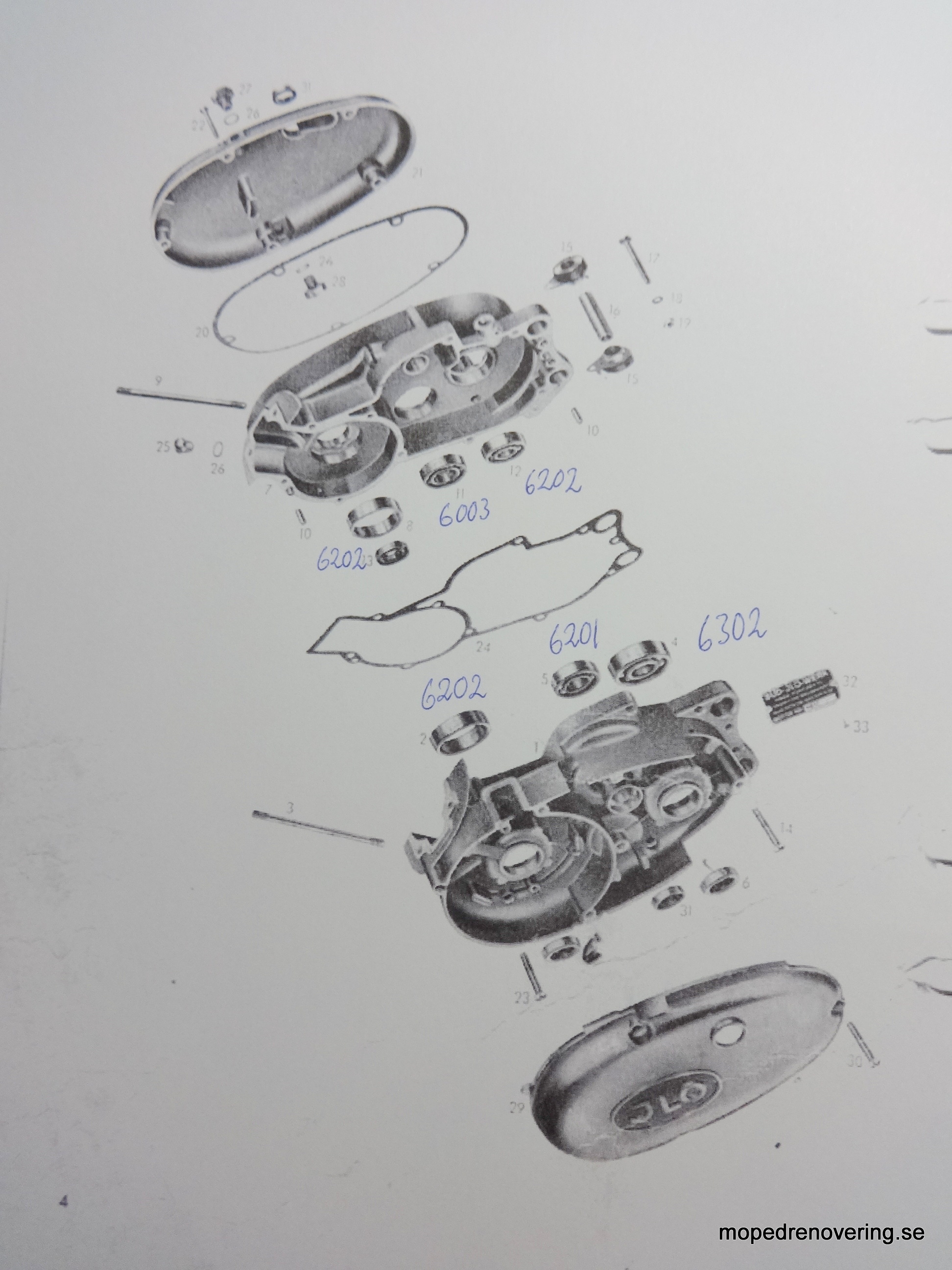 Kulelager 6003 C3 - 2
