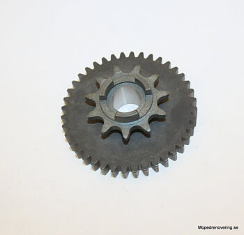 Gear wheel 1: An, 2 VXL Tramp Motor Husqvarna Flinta. NOS. 81-612-111.