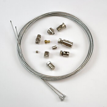 Repair kit for cable, throttle/clutch and various nipples