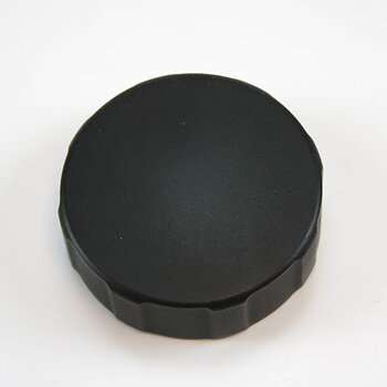 Lokk for bremsebeholder Yamaha FS1 1975-76 svart plast