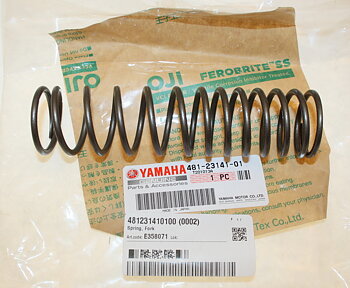 Etuhaarukan jousi Sena Yamaha FS1 481-23141-01 Alkuperäinen, myydään yksittäin