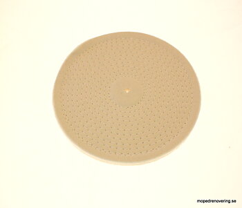 Sisal-Polierscheibe, dünn, für Tischpoliermaschine, 200 mm, Loch 6 mm