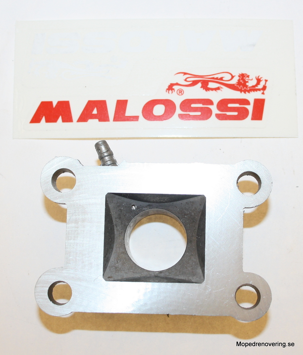 Malossi indsugning til RP Reed kurv 20-21 mm karburator - DT50MX - 3