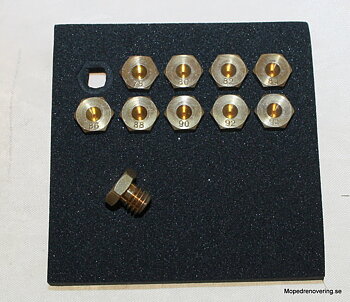 Bing Hoveddyse big kit, 10 stk, 76-94