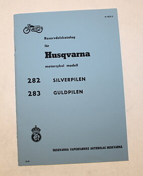 Reservedelskatalog Husqvarna Sølv- og guldpil