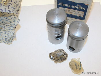 Puch dobbeltkolv, NOS 250 cc, 46,20 mm, 1,20 öd
