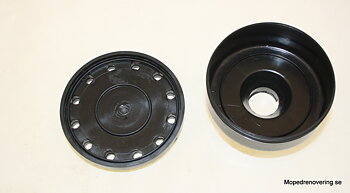 Luftburk Zundapp. Innermått vid förgasaranslutning 24 mm