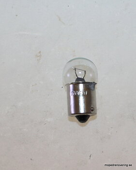 Lamppu BA15S 12V 5W