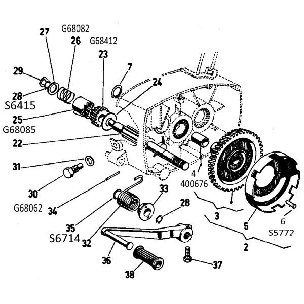 S6714 O-ring (9,25x1,78) (NBR 70) Gilera touring giraksel/Vespa - 2