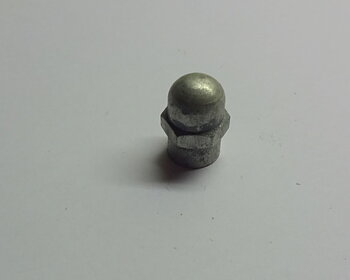 Kuppelmutter Auspuffrohre M-28537 Husqvarna 27, 227, 28, 228, 29, 229, 30, 230, 30 Luxus, 31, 231, 32 Sport. NOS