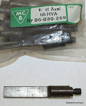 Kopplingsaxel 86-030-269 Husqvarna Roulette Novolette NOS