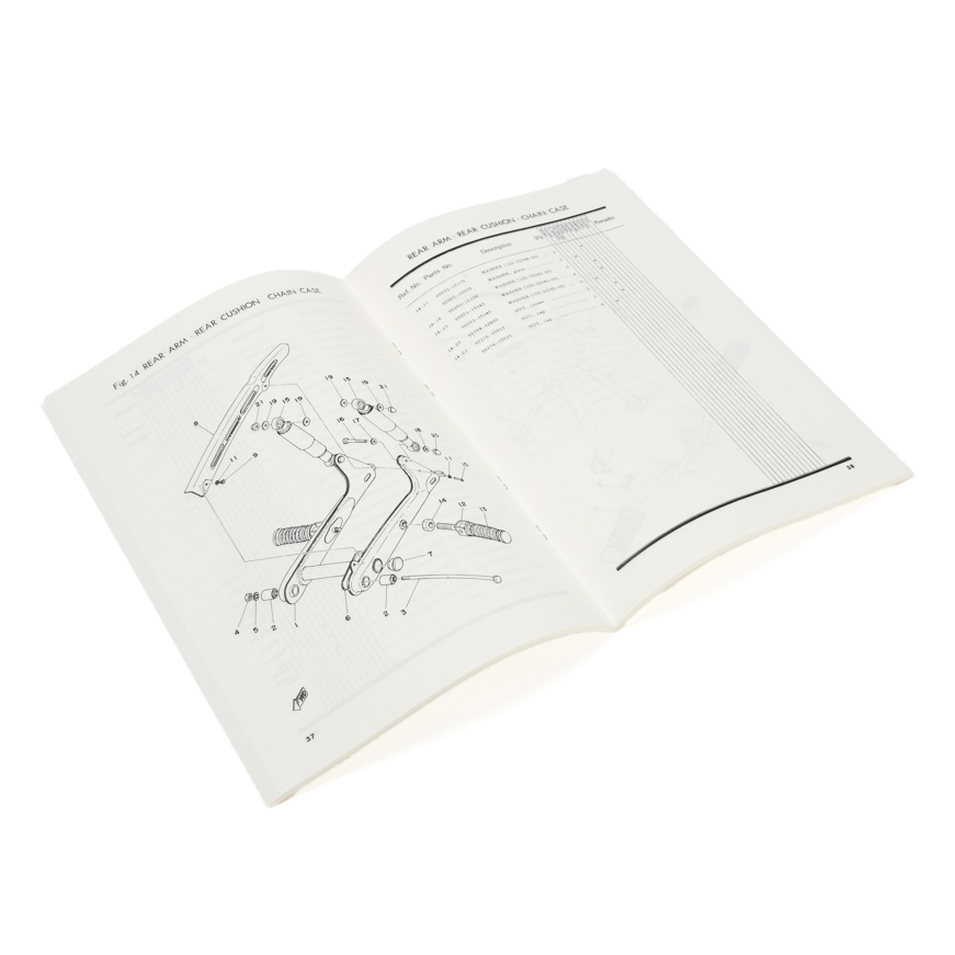 Reservedelskatalog Yamaha FS1 op til 1975 - 2