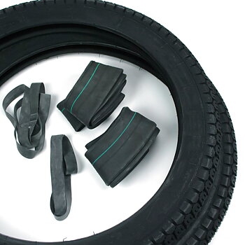 Mitas/Sava 2.50x18 tire package
