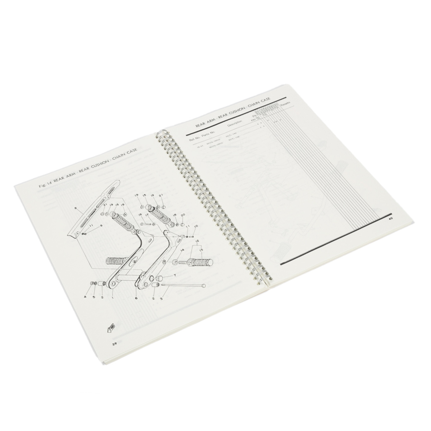 Ersatzteilkatalog Yamaha FS1 1976 - 2
