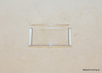 Glas til skiltebelysning Zündapp. Til bagblomst KS50 1962-75
