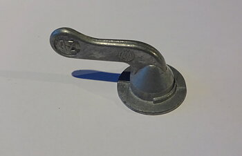 Benzin-Kran wrathed frühen Silber / Gold Pfeil M-28181 NOS