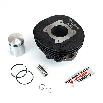 Cylinder Victoria EM50, 40mm, S1.5 - Ported and machined by Tiveden engine, 4.8 hp