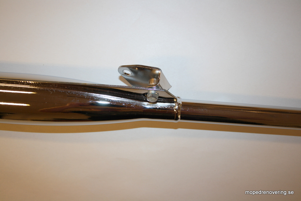 auspuff kpl. mod. std schnell euro-2 a35 22mm chrom tecno - 3