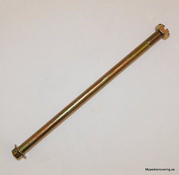 Bagaksel Suzuki TS50X. Længde 244 mm, M12
