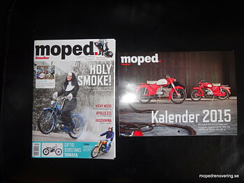 Bladet knallert nr. 4 i 2014, inklusive kalender 2015