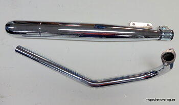 Auspuff 28 mm lüftergekühlt, Nevada und Dakota/VZ50 3000