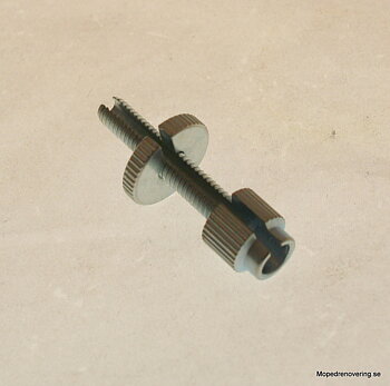 Stretcher with track, M6x43mm