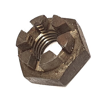 002099 Crown nut Vespa 1946-57