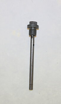 Oil screw with measuring stick Zündapp km 255 (Rex) NOS Total length 85 mm