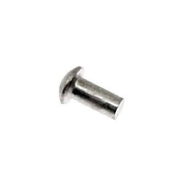 S3760 "mikro"-nitte i aluminium til montering af skjoldemblemer på Vespa 1,5x3 mm