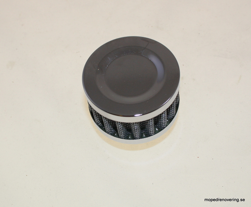 Luftfilter type 1 lille og rund. Hul 32 mm. Diameter 61 mm, højde 37 mm - 3