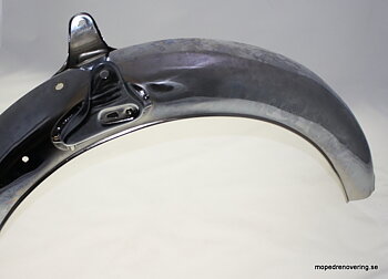 Bagskærm Suzuki K50, Krom