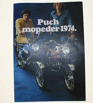 Myyntiesite Puch 1974
