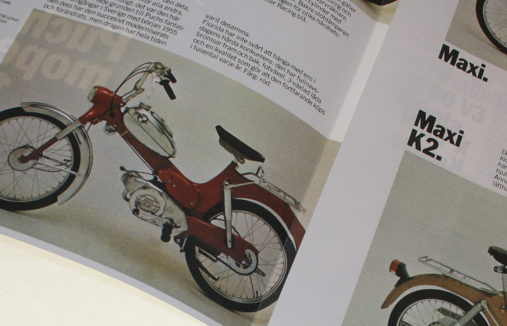 Myyntiesite Puch 1975 - 2