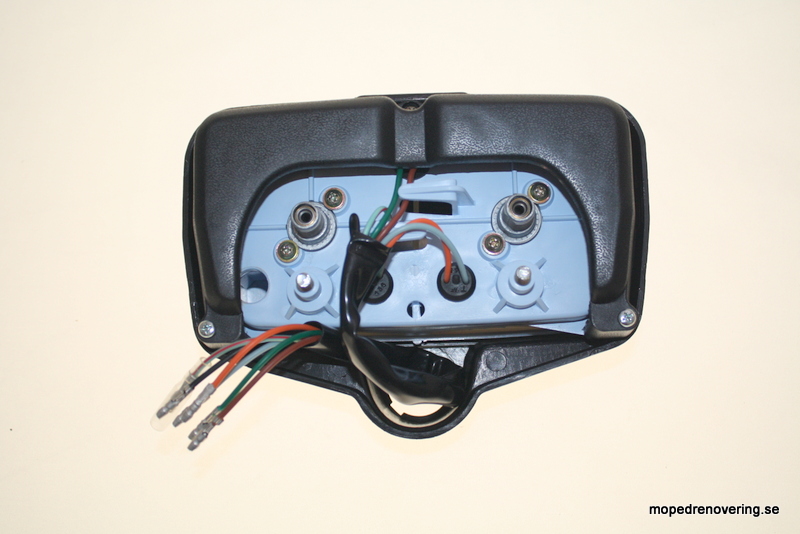 Dashbord, Honda MB50 - 2