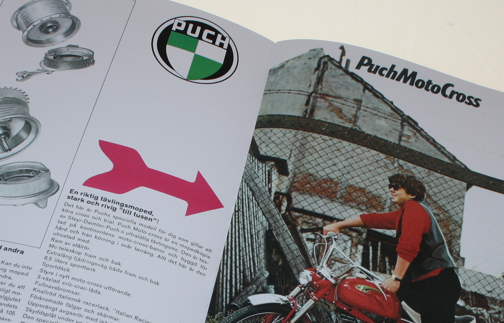 Verkaufsprospekt Puch 1965 - 2