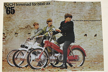 Myyntiesite Puch 1965