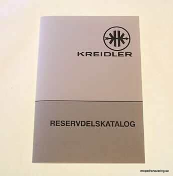 Kreidler reservdelskatalog Florett RS/Cross